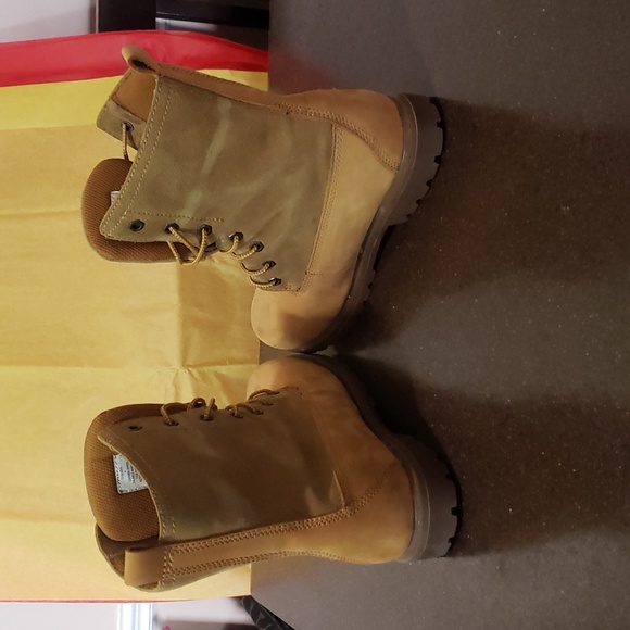 WORKLOAD Steel Toed Waterproof Work Boots.    Size 8W. GENTLY Used - Picture 5 of 11